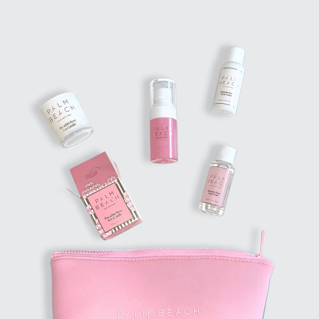 Holiday Set - Palm Beach - Palm Beach Pistachio Rose Holiday Set - The Gift Company