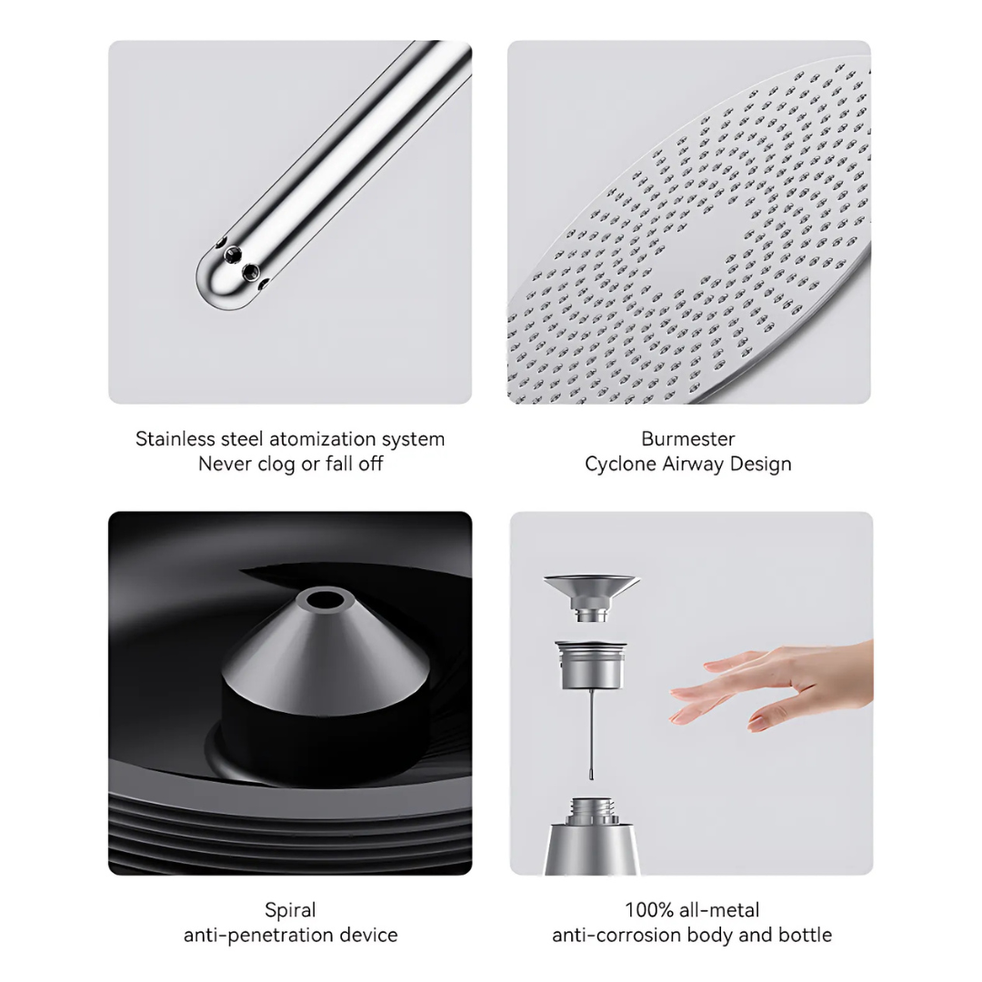 Home Diffuser - OLFY - OLFY Smart Home Diffuser – Aluminium Grey (DecoPRO) - The Gift Company