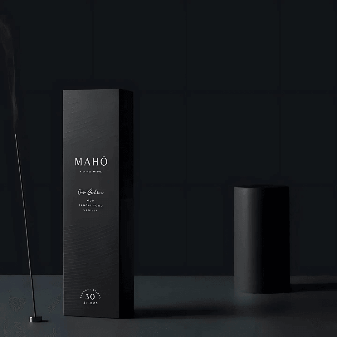 Incense - MAHŌ - MAHŌ Sensory - Oud Bohême Incense Sticks - The Gift Company