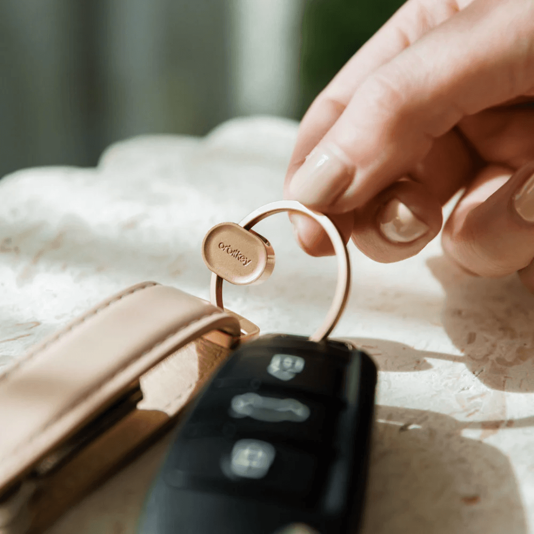 Key Ring - Orbitkey - Orbitkey - Ring v2 Rose Gold - The Gift Company