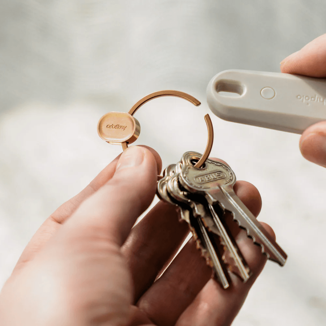 Key Ring - Orbitkey - Orbitkey - Ring v2 Rose Gold - The Gift Company