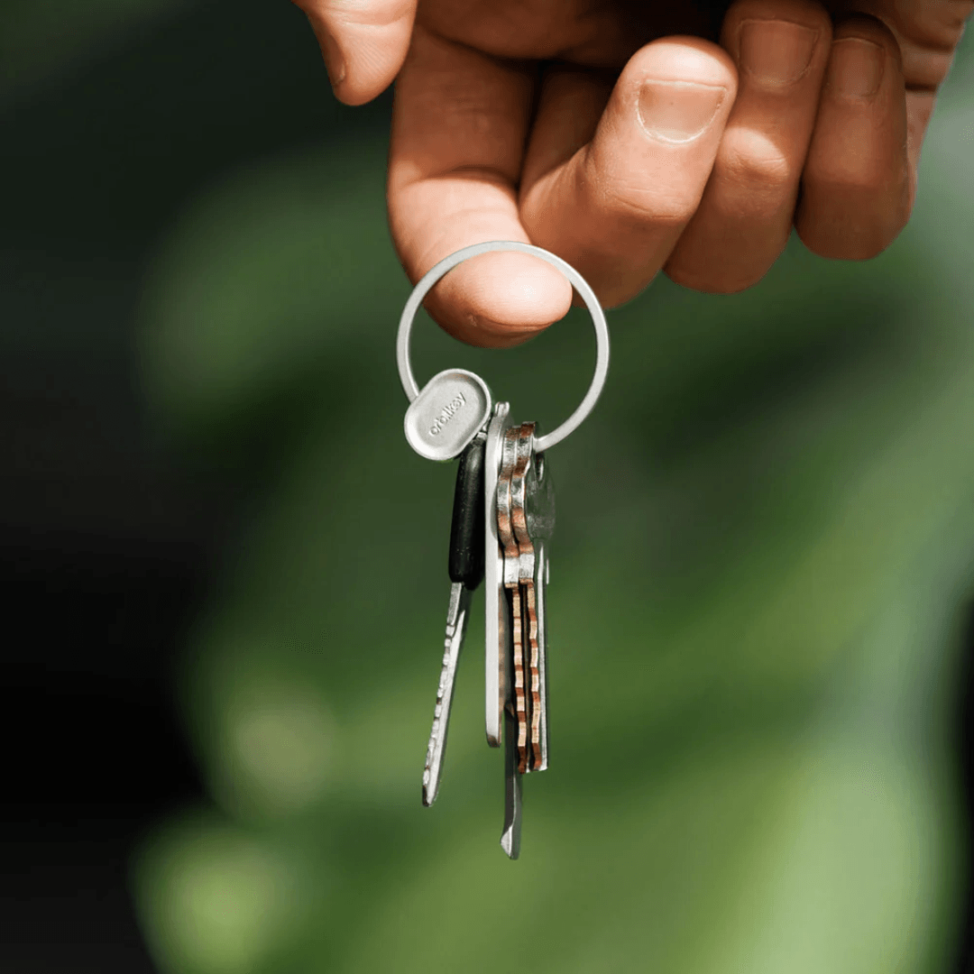 Key Ring - Orbitkey - Orbitkey - Ring v2 Silver - The Gift Company