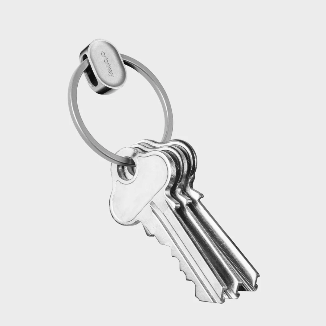 Key Ring - Orbitkey - Orbitkey - Ring v2 Silver - The Gift Company