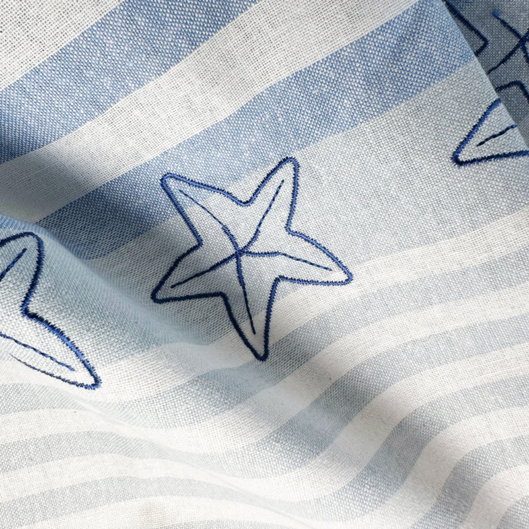 Kitchen Towel - Grubentuch - Grubentuch German Quality Tea Towels Ocean Starfish - The Gift Company