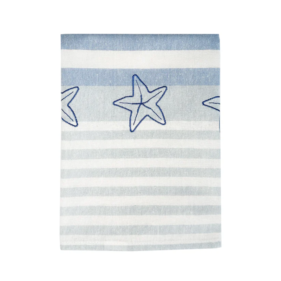 Kitchen Towel - Grubentuch - Grubentuch German Quality Tea Towels Ocean Starfish - The Gift Company