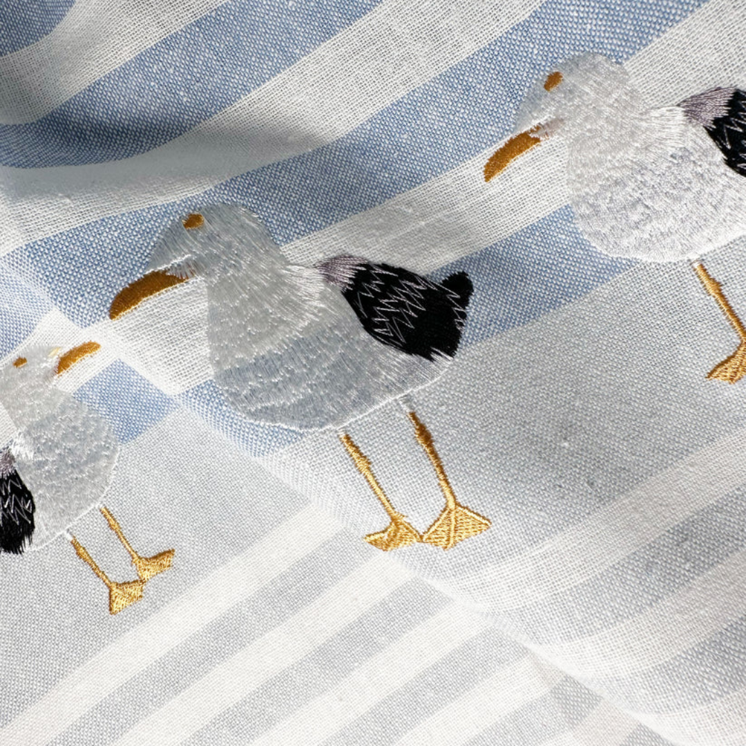 Kitchen Towel - Grubentuch - Grubentuch German Quality Tea Towels Ocean Three Seagulls - The Gift Company