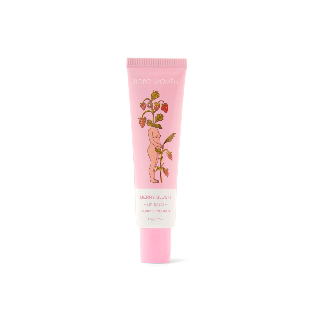 Lip Balm - BOPO Women - Bopo Women Berry Blush Lip Balm 15g - The Gift Company