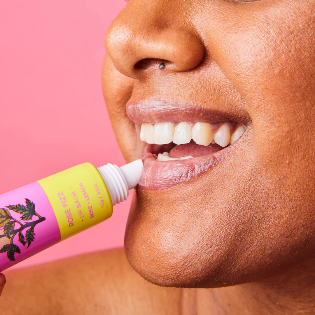 Lip Balm - BOPO Women - Bopo Women Rose Fizz Lip Balm 15g - The Gift Company