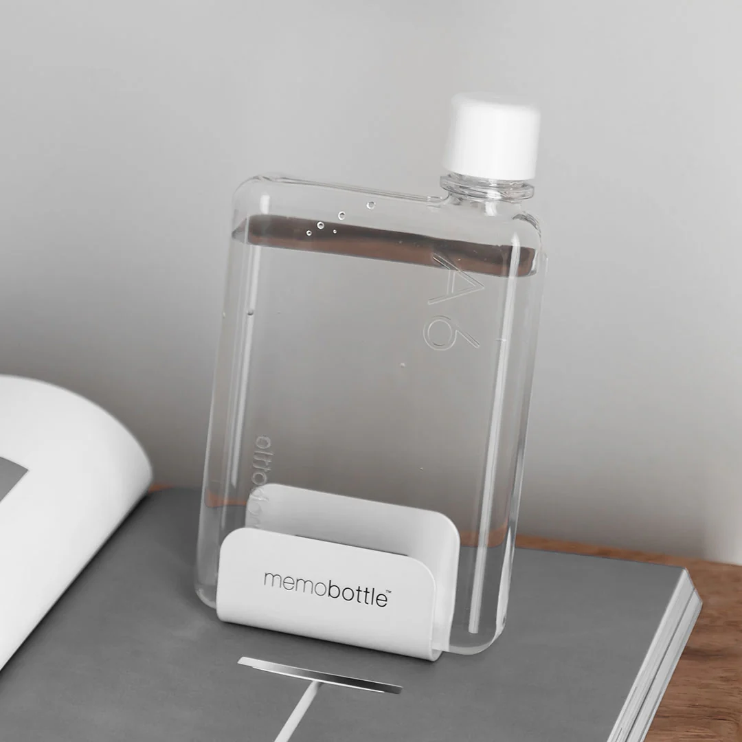 memobottle White Desk Stand Original memobottle
