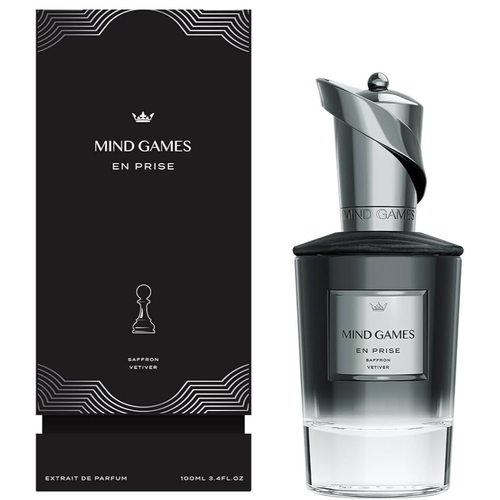 Mind Games En Prise Extrait de Parfum 100mL bottle and box