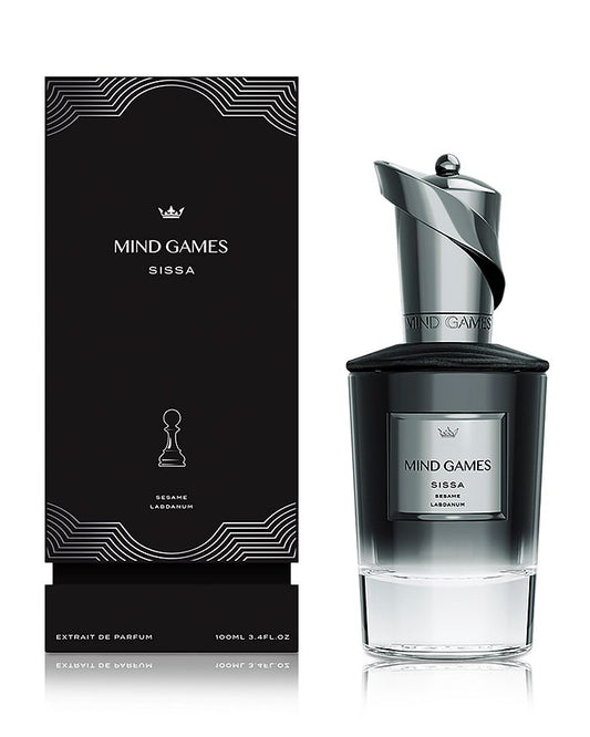 Mind Games Sissa Extrait de Parfum 100mL bottle and box