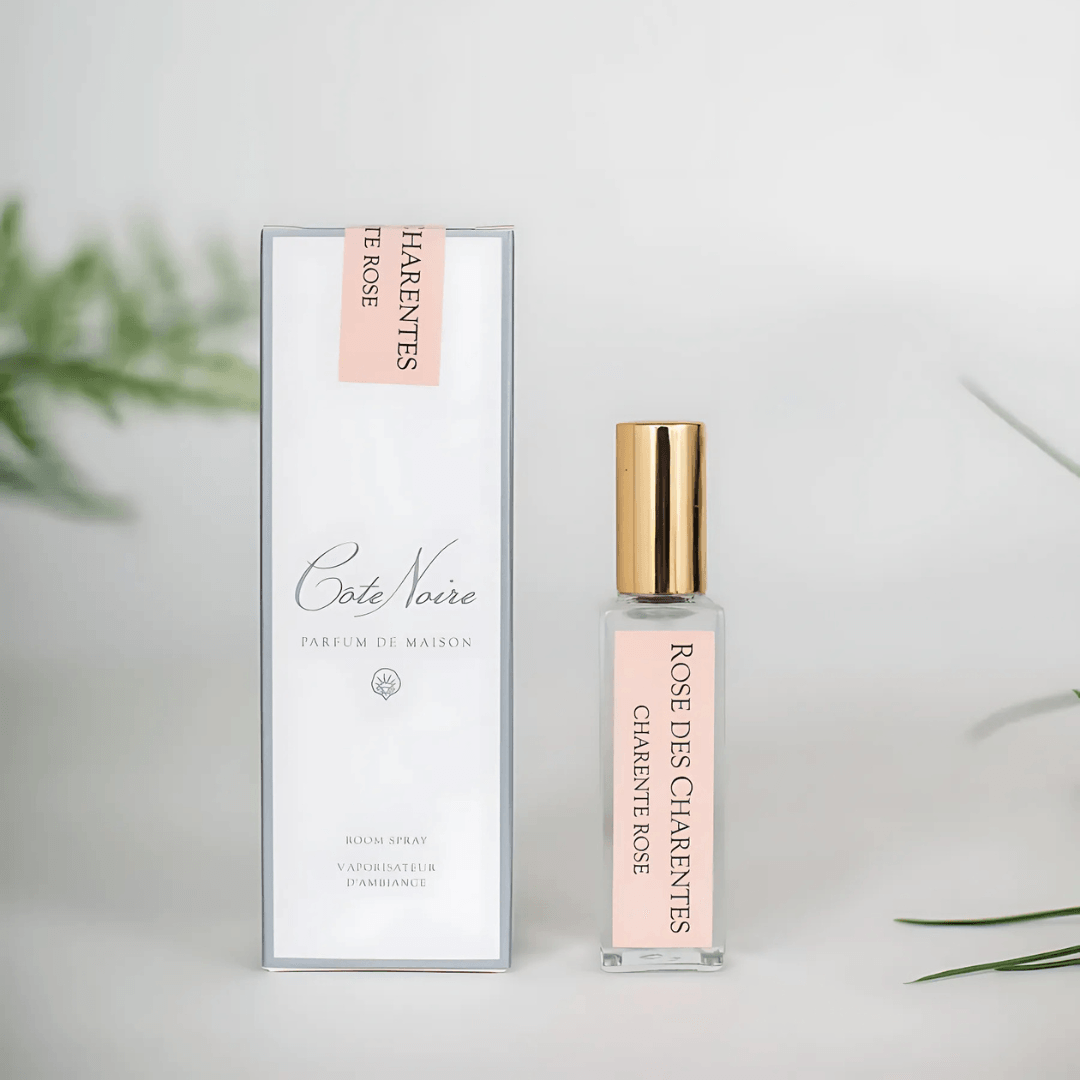 Perfumed Spray - Côte Noire - Côte Noire Room Spray - Charente Rose 15mL - The Gift Company