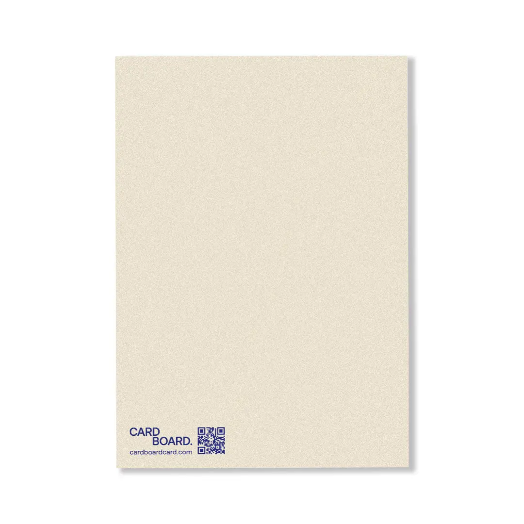 Personalised Gift Card - CARDBOARD - CARDBOARD Greeting Card Congrats. - The Gift Company