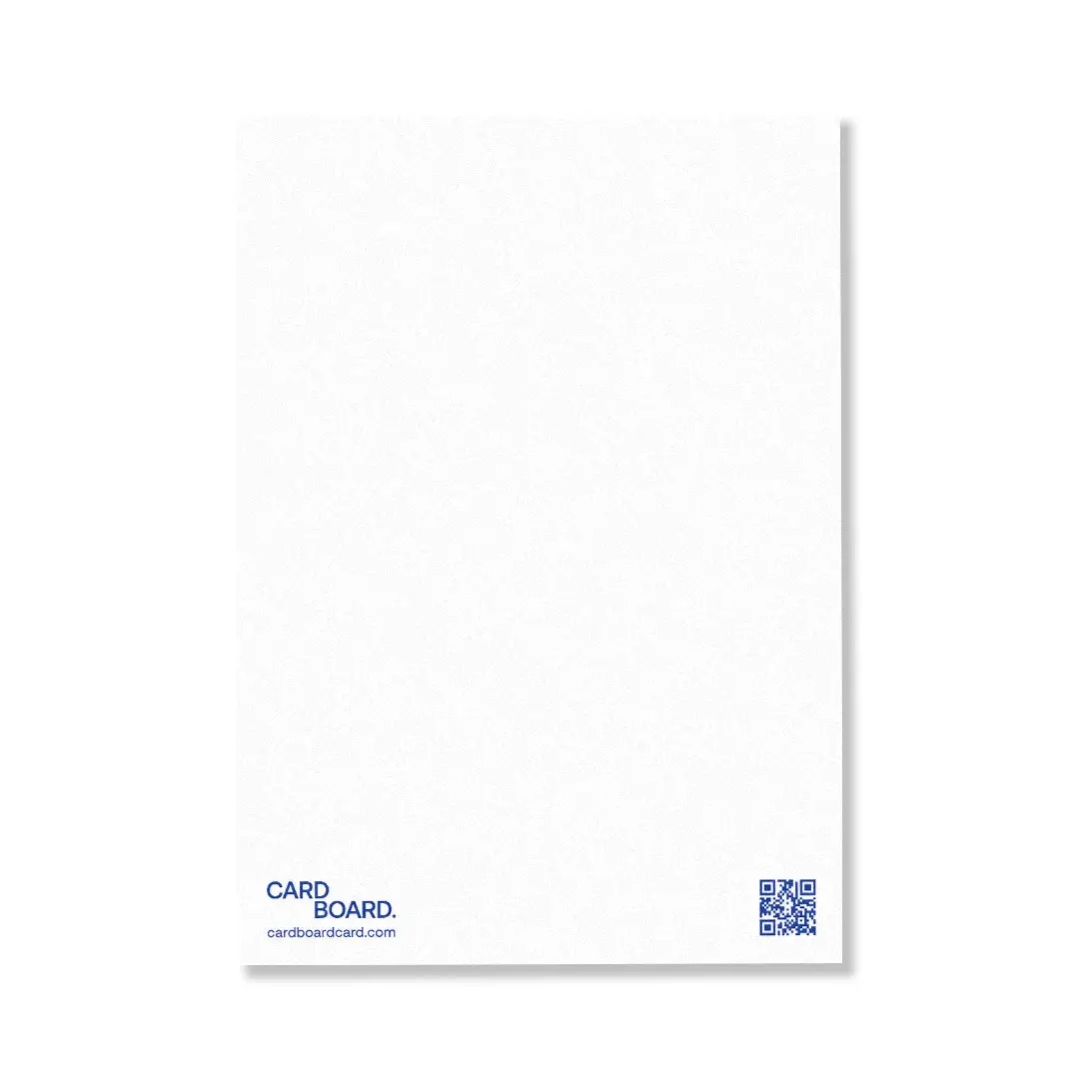 Personalised Gift Card - CARDBOARD - CARDBOARD Greeting Card Congratulations! - The Gift Company