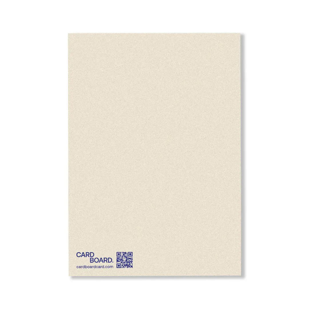 Personalised Gift Card - CARDBOARD - CARDBOARD Greeting Card I Love You. - The Gift Company