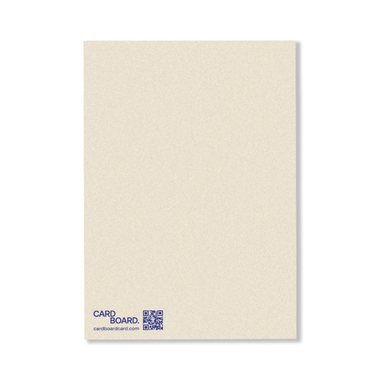 Personalised Gift Card - CARDBOARD - CARDBOARD Greeting Card Single Heart - The Gift Company