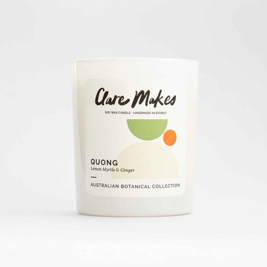Clare Makes Quong Lemon Myrtle & Ginger Reed Diffuser 200mL