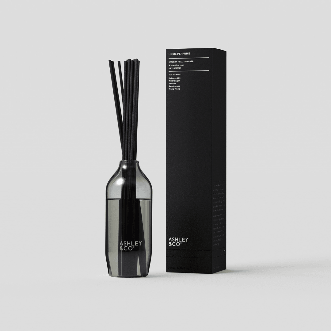 Reed Diffuser - Ashley & Co - Ashley & Co Tui & Kahili Home Perfume 250ml - The Gift Company