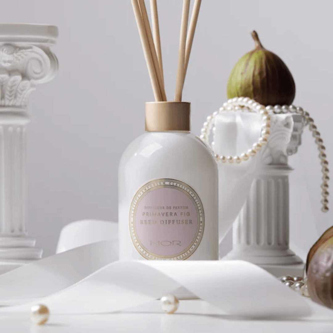 Reed Diffuser - Mor Boutique - MOR Emporium Classics Blanc Primavera Fig Reed Diffuser - The Gift Company