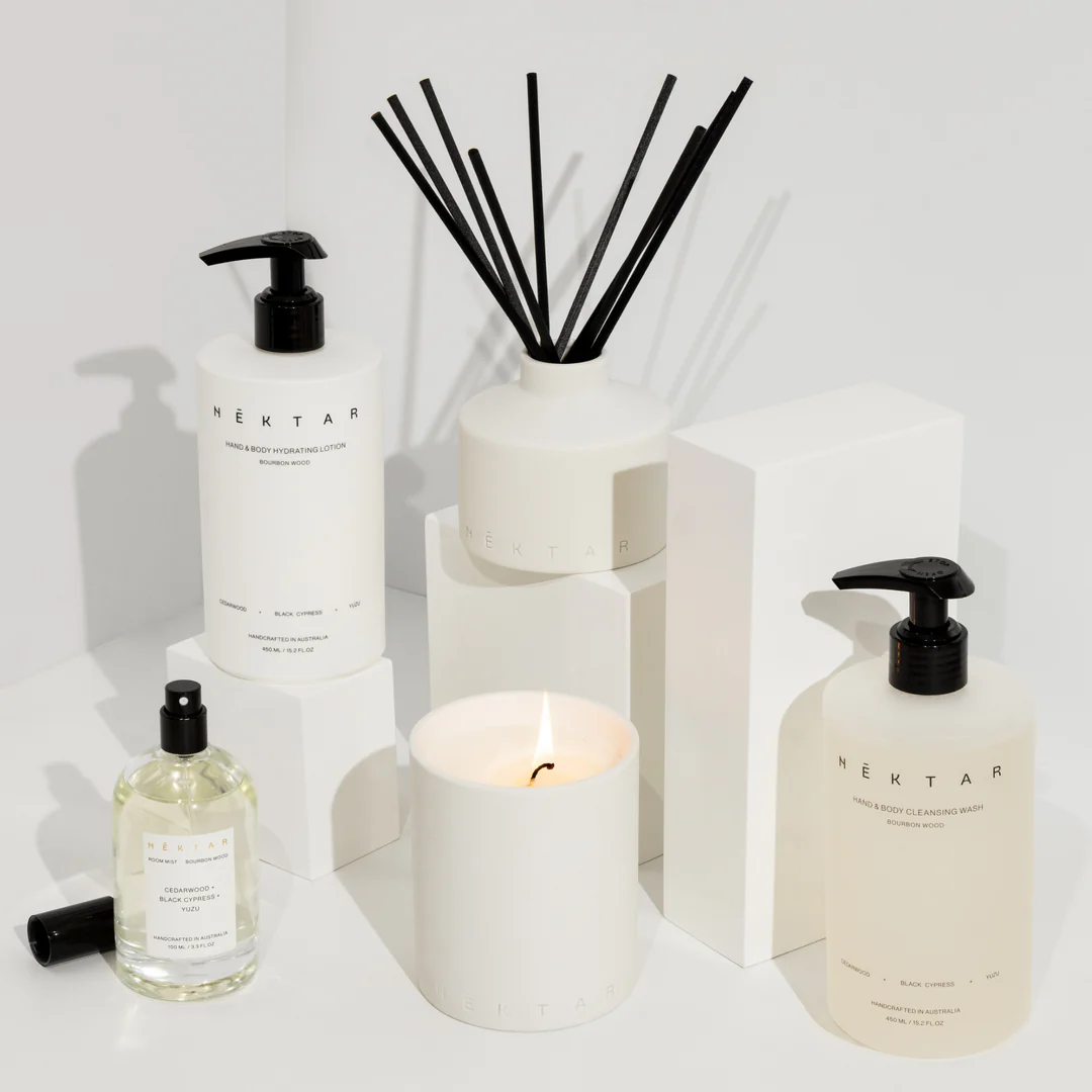 Reed Diffuser - Nektar - Nēktar Bourbon Wood Ecoluxe Reed Diffuser 150ml - The Gift Company