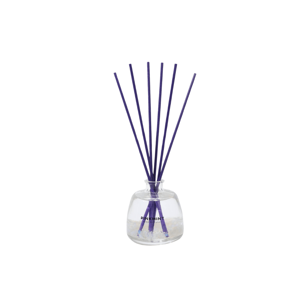 Reed Diffuser - Pinkmint Candle - Pinkmint Candle Night Sakura Reed Diffuser Crystal Infused 200ml - The Gift Company