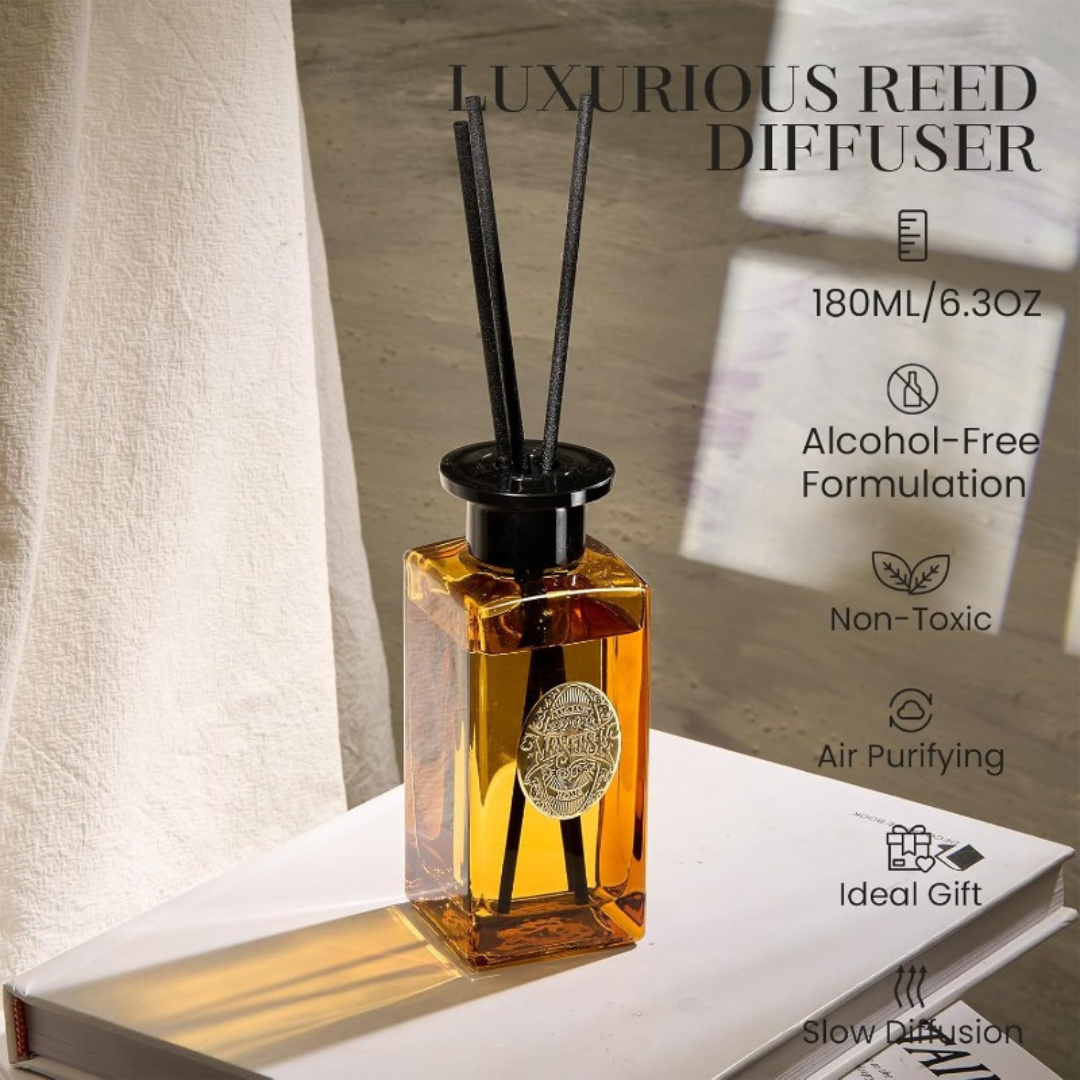 Reed Diffuser - The Gift Company - New Home Scent Large Reed Diffuser Set 180mL - The Gift Company