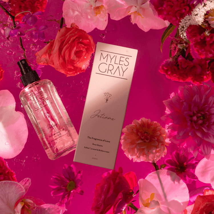 Room Spray - Myles Gray - Jetiame | The Fragrance Of Love - The Gift Company