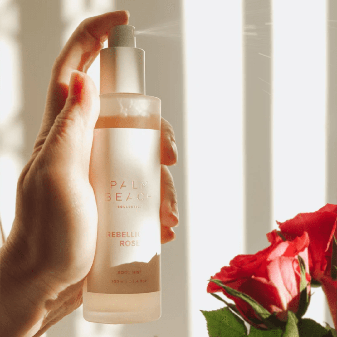 Room Spray - Palm Beach - Palm Beach Rebellious Rose - Room Mist 100ml - The Gift Company