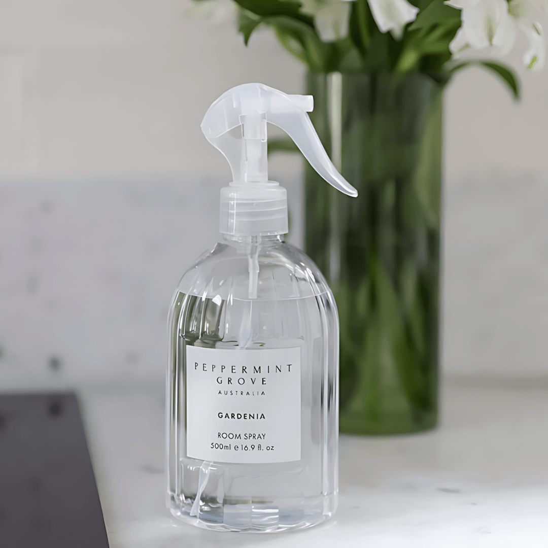 Room Spray - Peppermint Grove - Peppermint Grove Gardenia Room Spray 500mL - The Gift Company