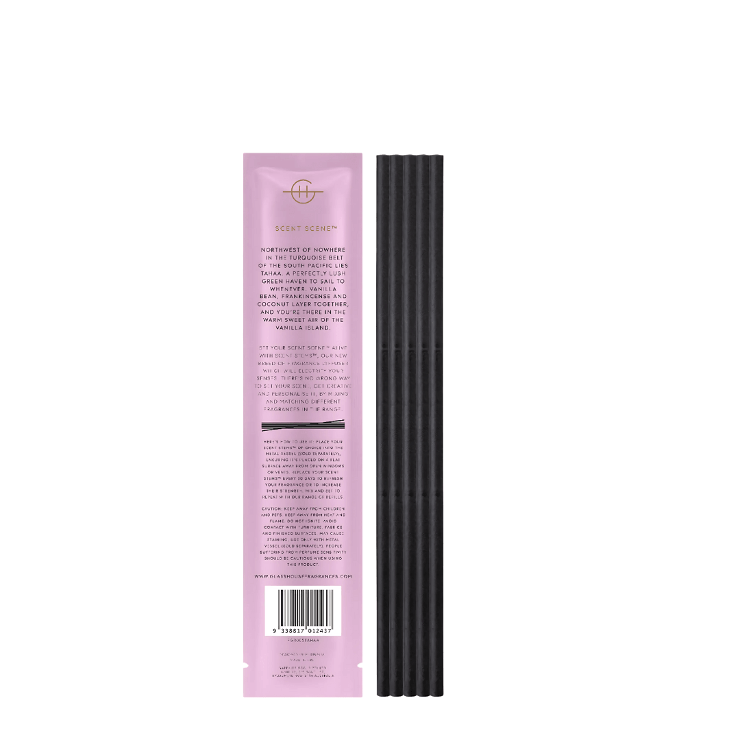 Scent Stems™ - Glasshouse - Glasshouse Fragrances - A Tahaa Affair Scent Stems - The Gift Company