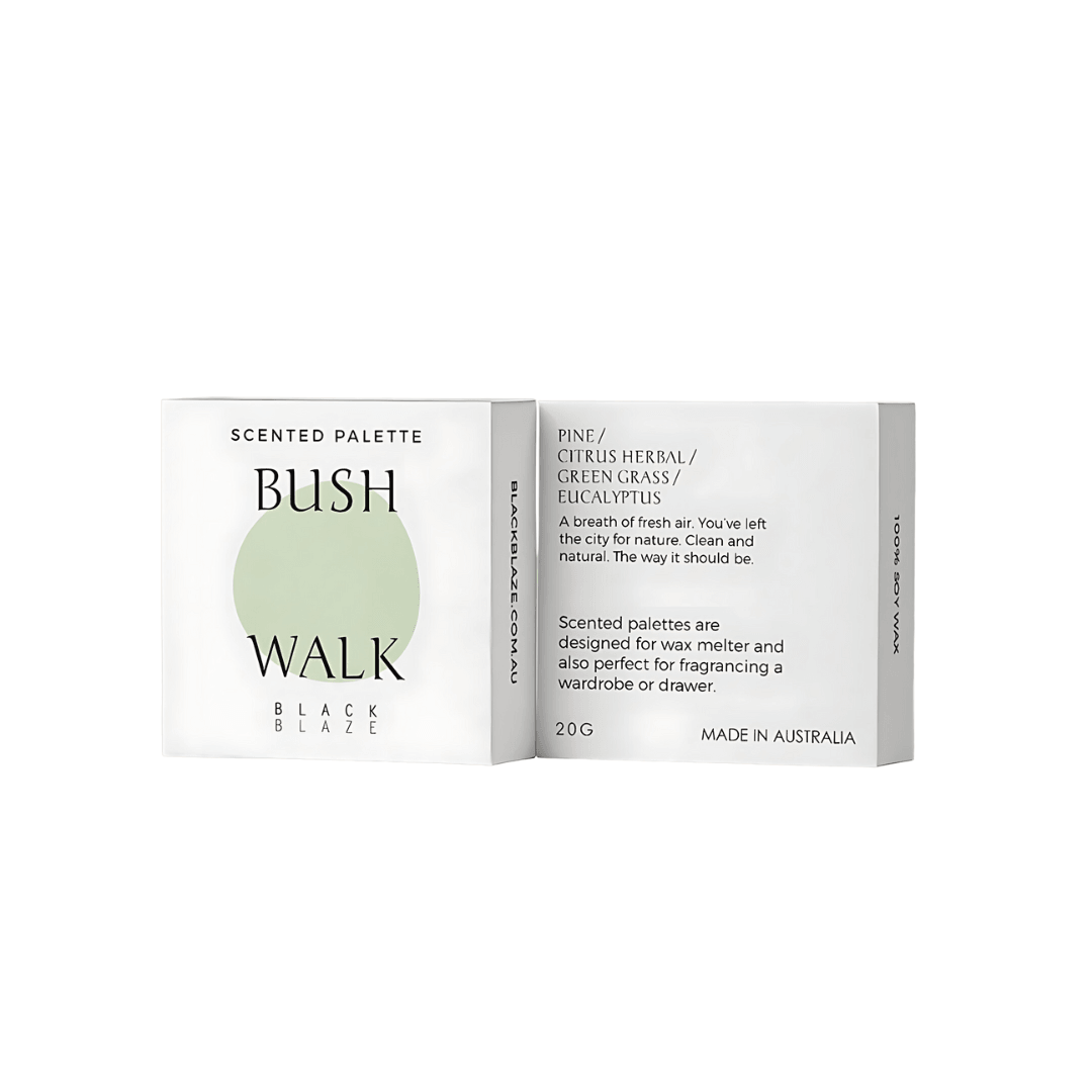 Scented Palette - Black Blaze - Black Blaze Bush Walk Scented Palette 20g - The Gift Company