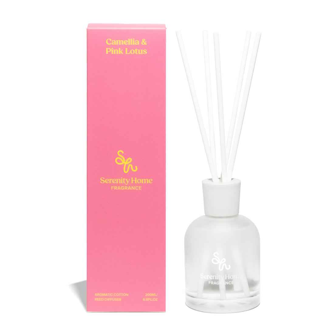 Serenity Home Camillia & Pink Lotus Reed Diffuser 200mL