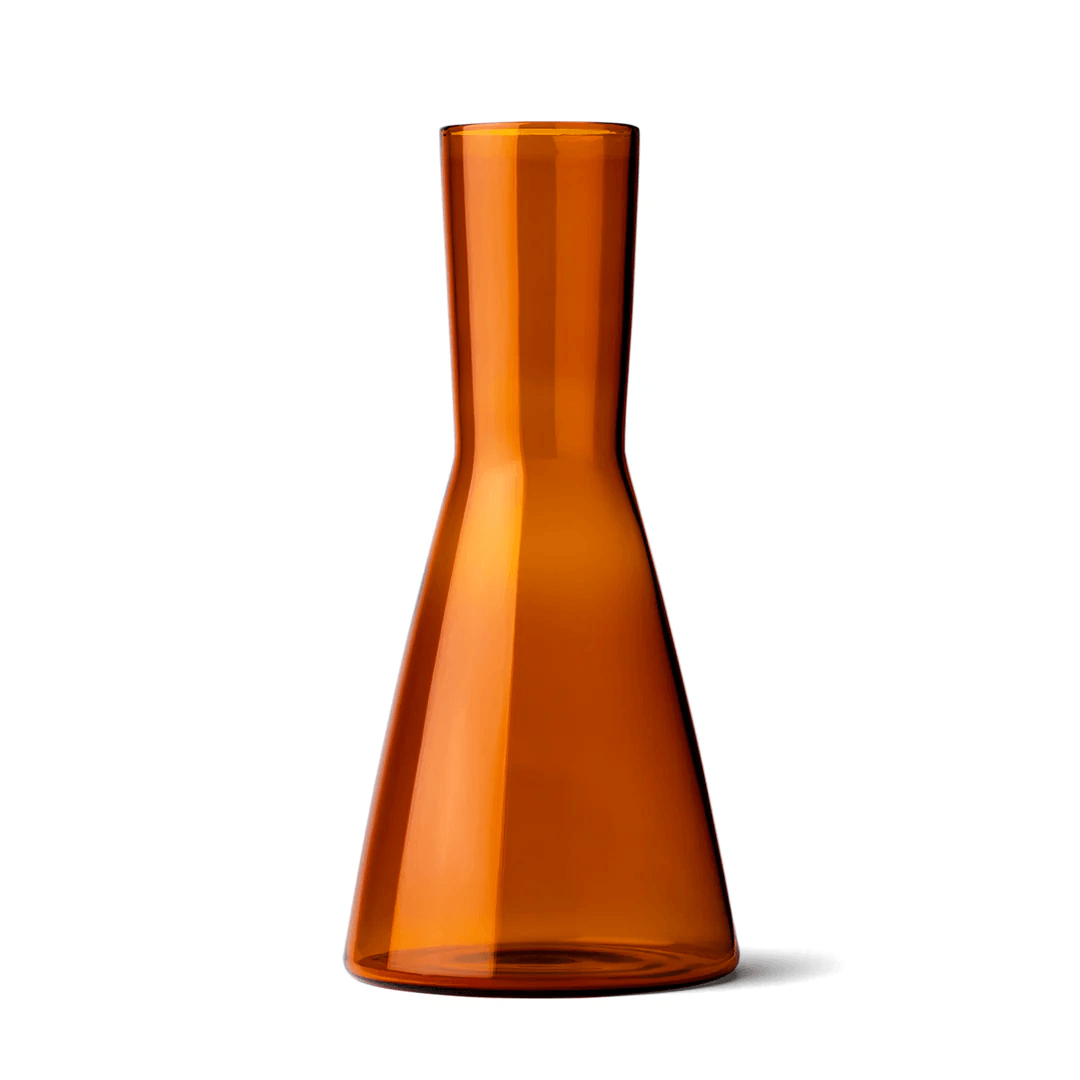 Serving Pitcher - Studio Milligram - Studio Milligram Carafe and Cup Gift Set Amber (725ml) - The Gift Company