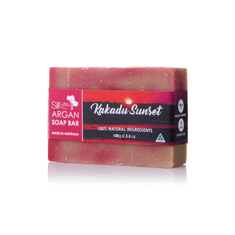 Soap - Silk Oil of Morocco - Argan Soap Bar - Kakadu Sunset - The Gift Company