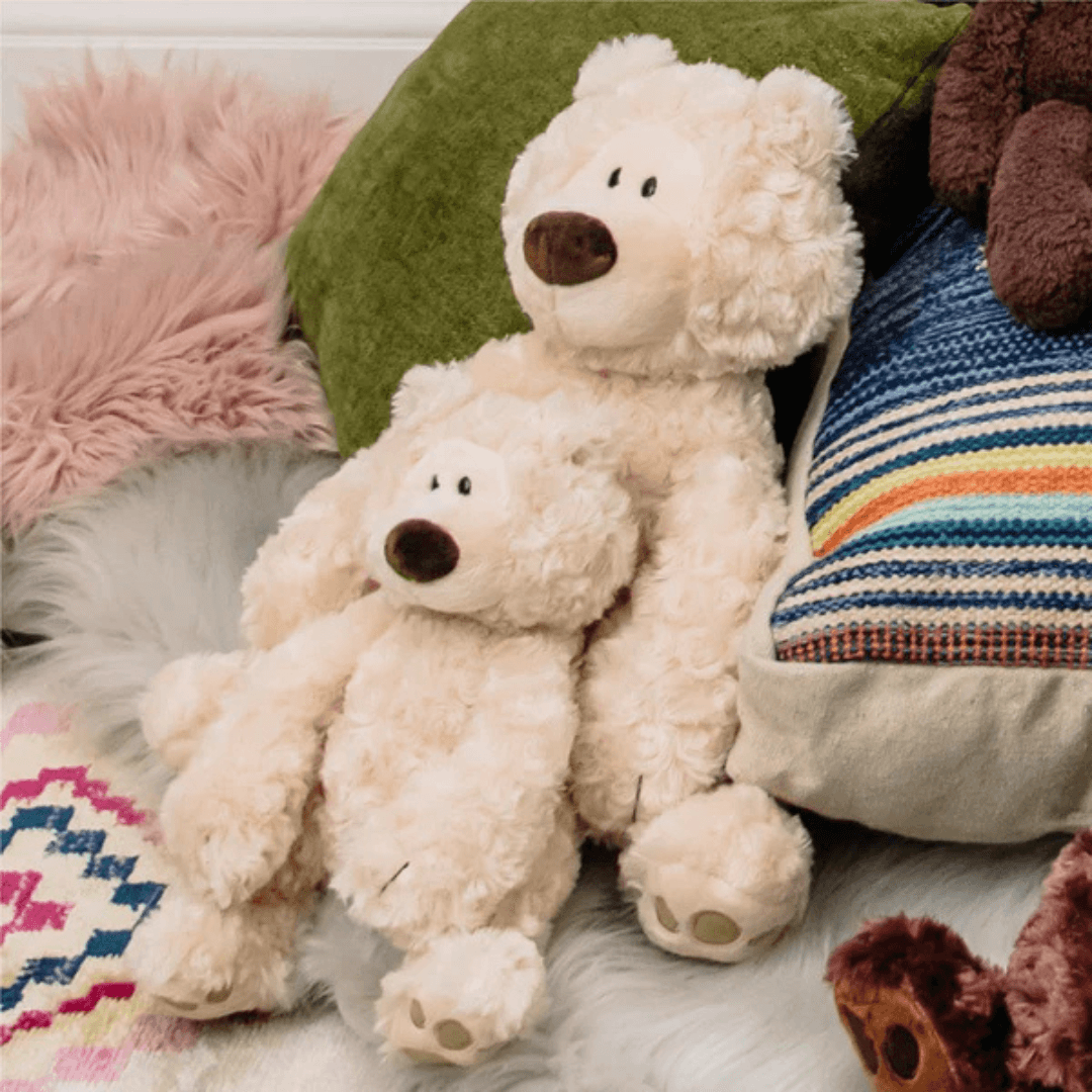 Stuffed Toy - Gund - Gund Philbin Teddy Bear: Beige (12") - The Gift Company