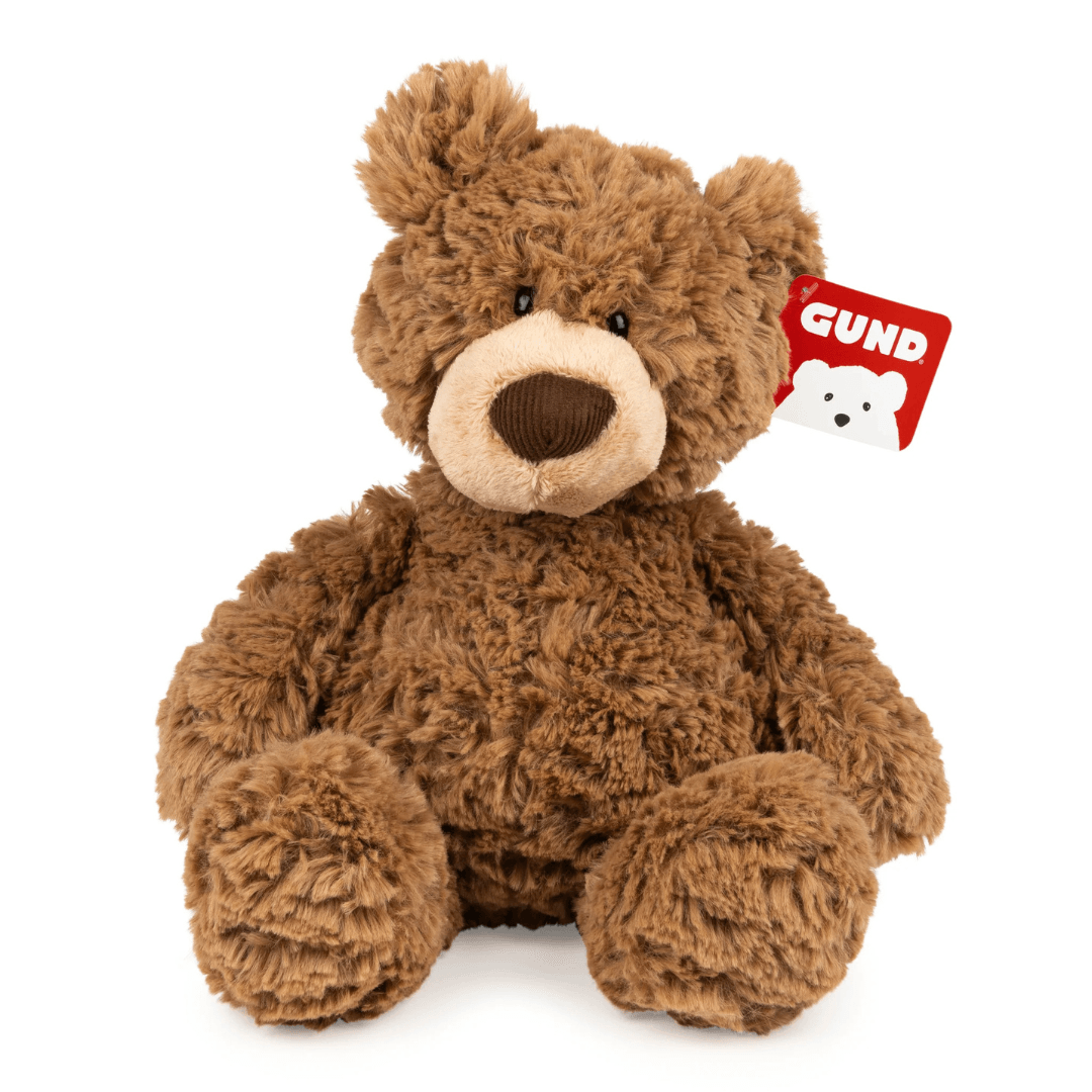 Stuffed Toy - Gund - Gund Pinchy Teddy Bear: Brown - The Gift Company