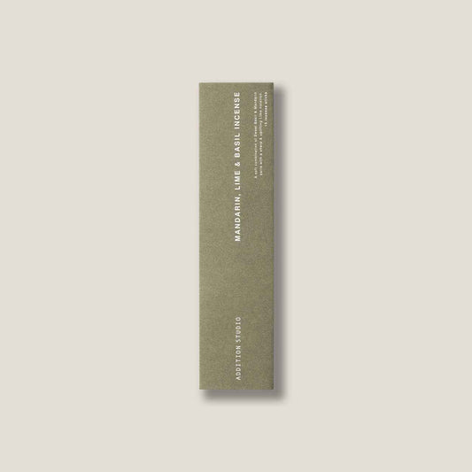 Addition Studio Mandarin, Lime and Basil Incense Refill Envelope 15 Sticks