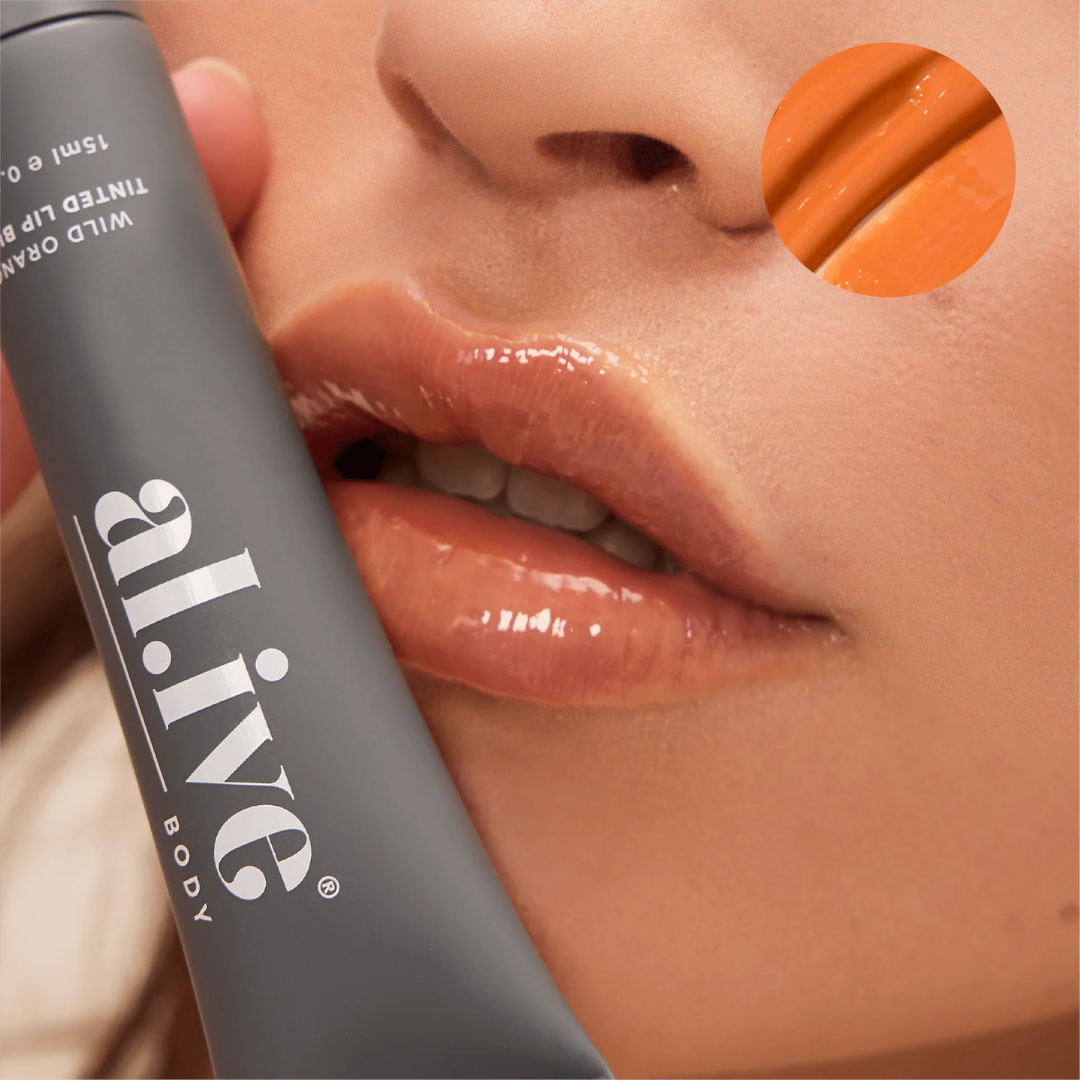 al.ive body Tinted Lip Butter Wild Orange 15mL