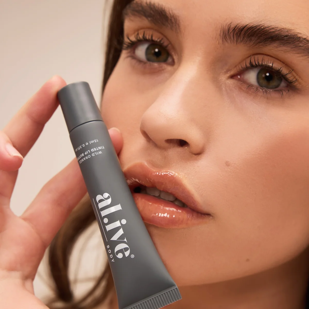 al.ive body Tinted Lip Butter Wild Orange 15mL