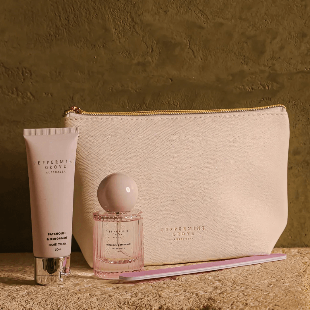 Travel Gift Set - Peppermint Grove - Peppermint Grove Patchouli & Bergamot Travel Gift Set - The Gift Company