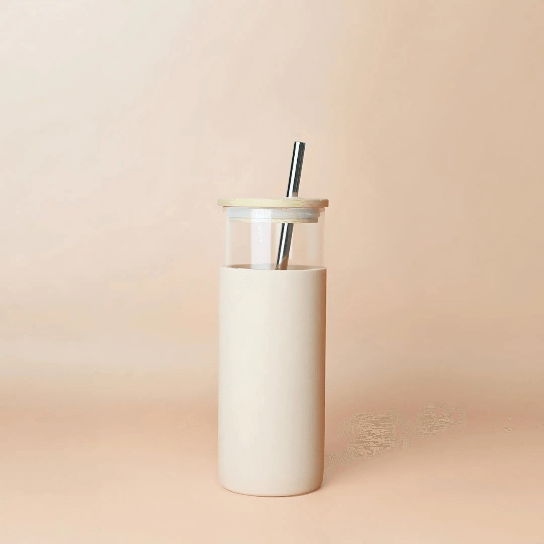 Tumbler - Sage & Cooper - Sage & Cooper Sunrise Smoothie Tumbler Peach 500mL - The Gift Company