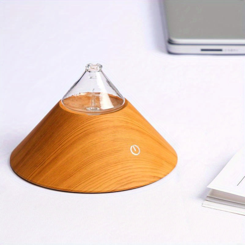 Ultrasonic Diffuser - The Gift Company - Mount Fuji Portable Bamboo Anhydrous Essential Oil Diffuser - The Gift Company