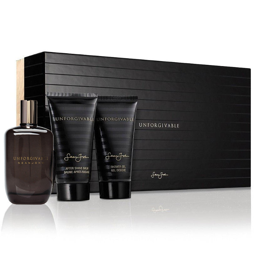Sean John Unforgivable Gift Set 125mL EDT shower gel and after shave balm