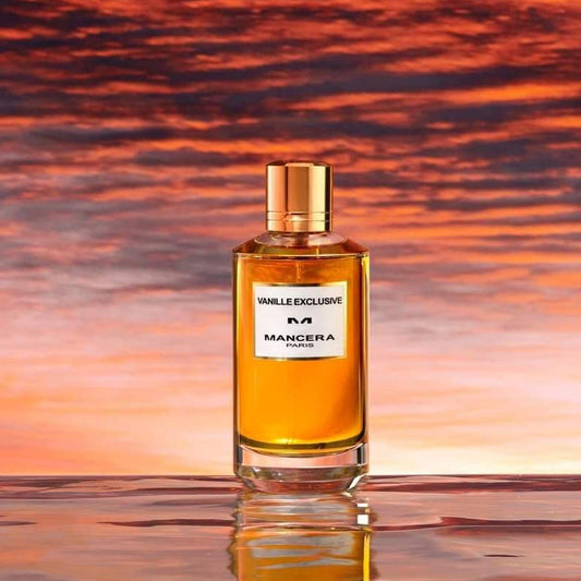 Mancera Vanille Exclusive Eau de Parfum 120mL styled lifestyle image