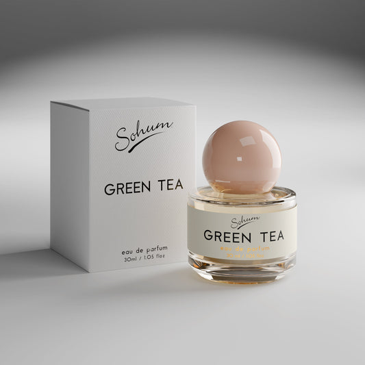 Sohum Green Tea Eau de Parfum 30mL official product styling image