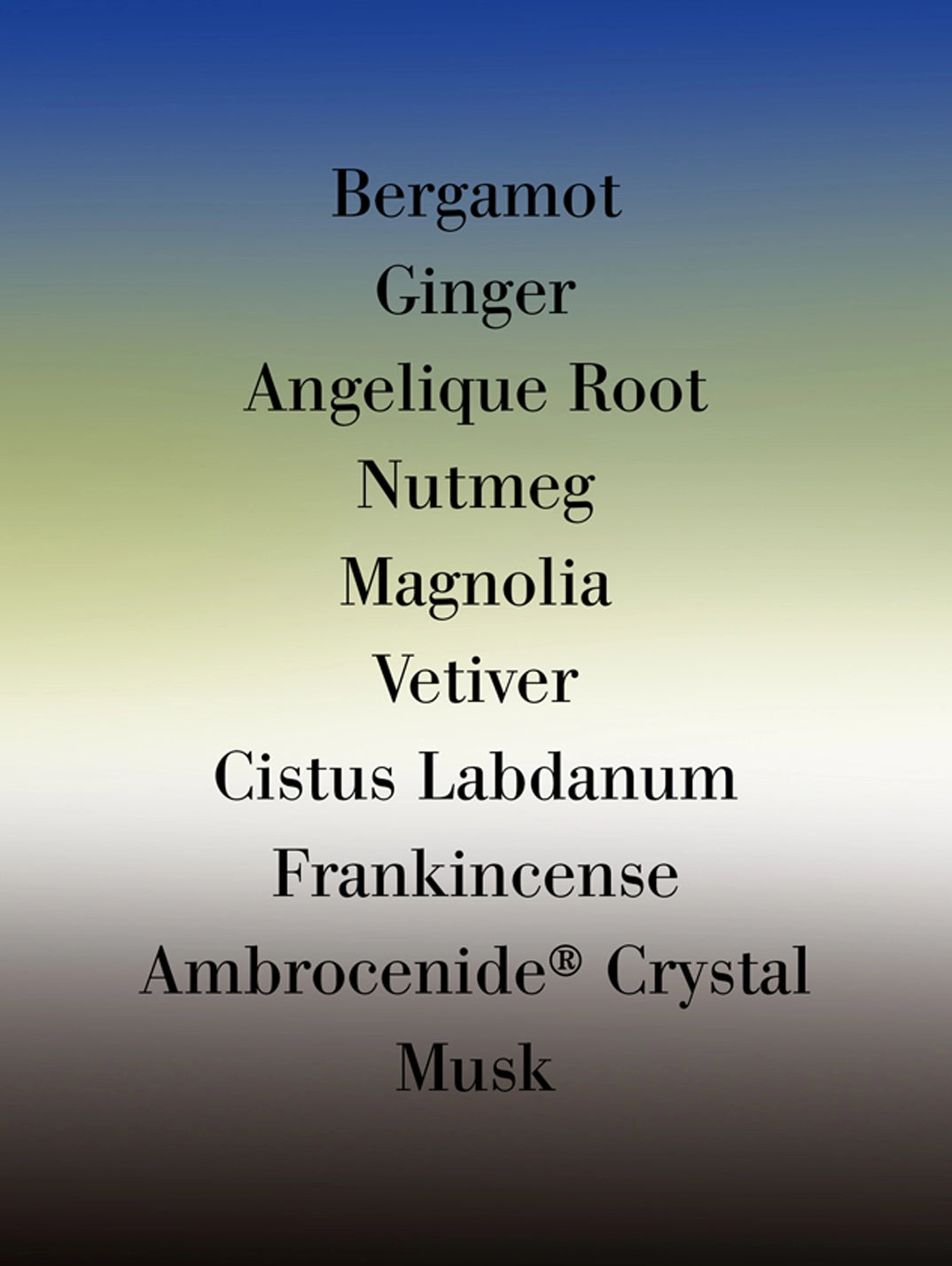 Frederic Malle Uncut Gem fragrance notes