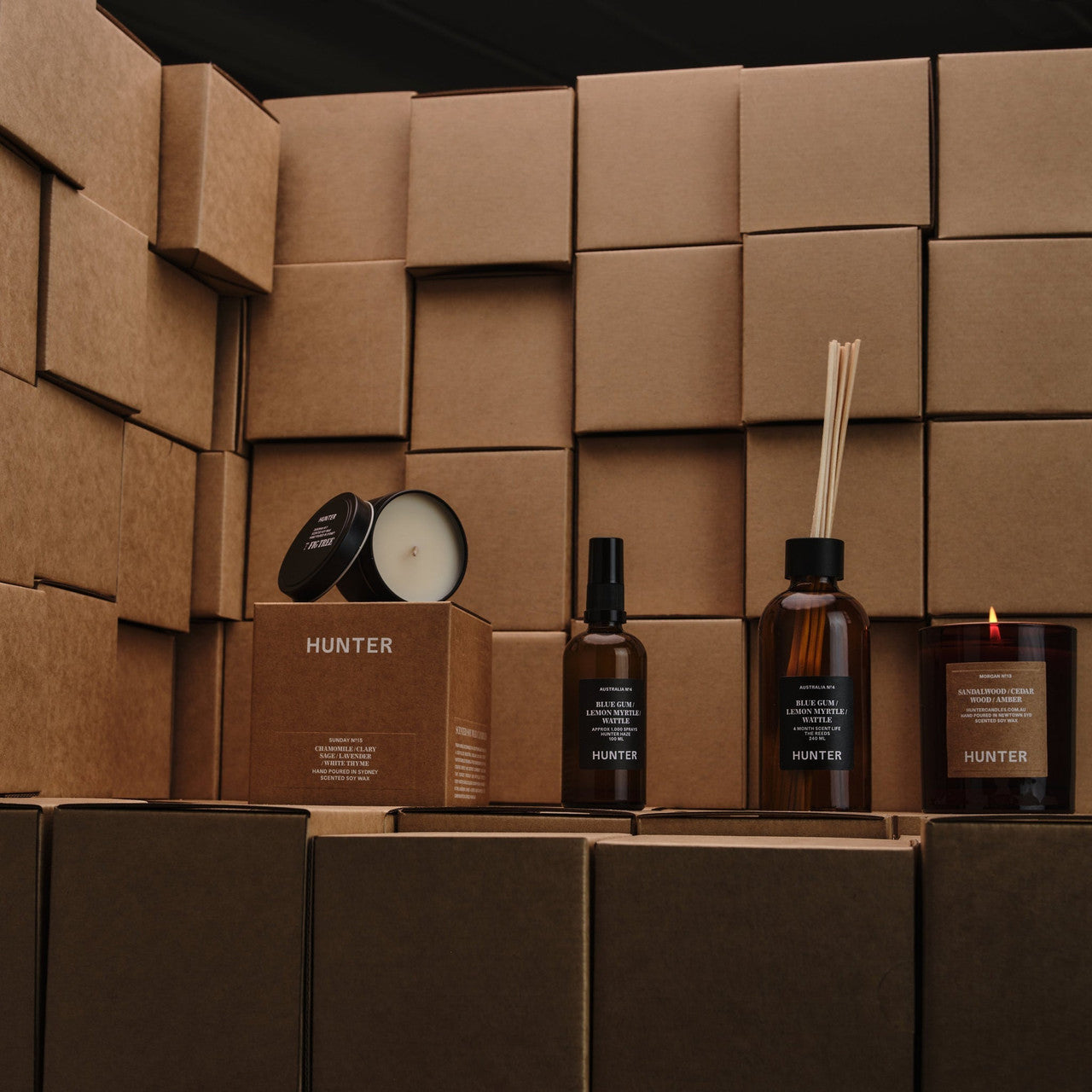 Hunter Candles