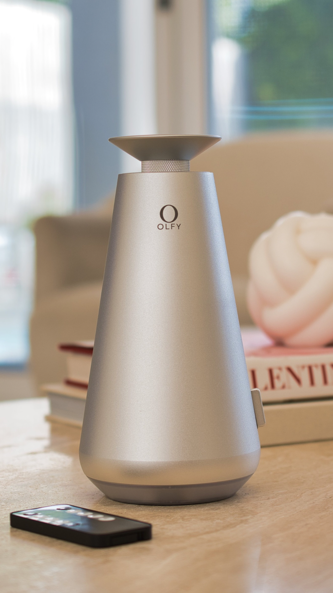 OLFY Smart Home Diffuser – Aluminium Grey (DecoPRO)