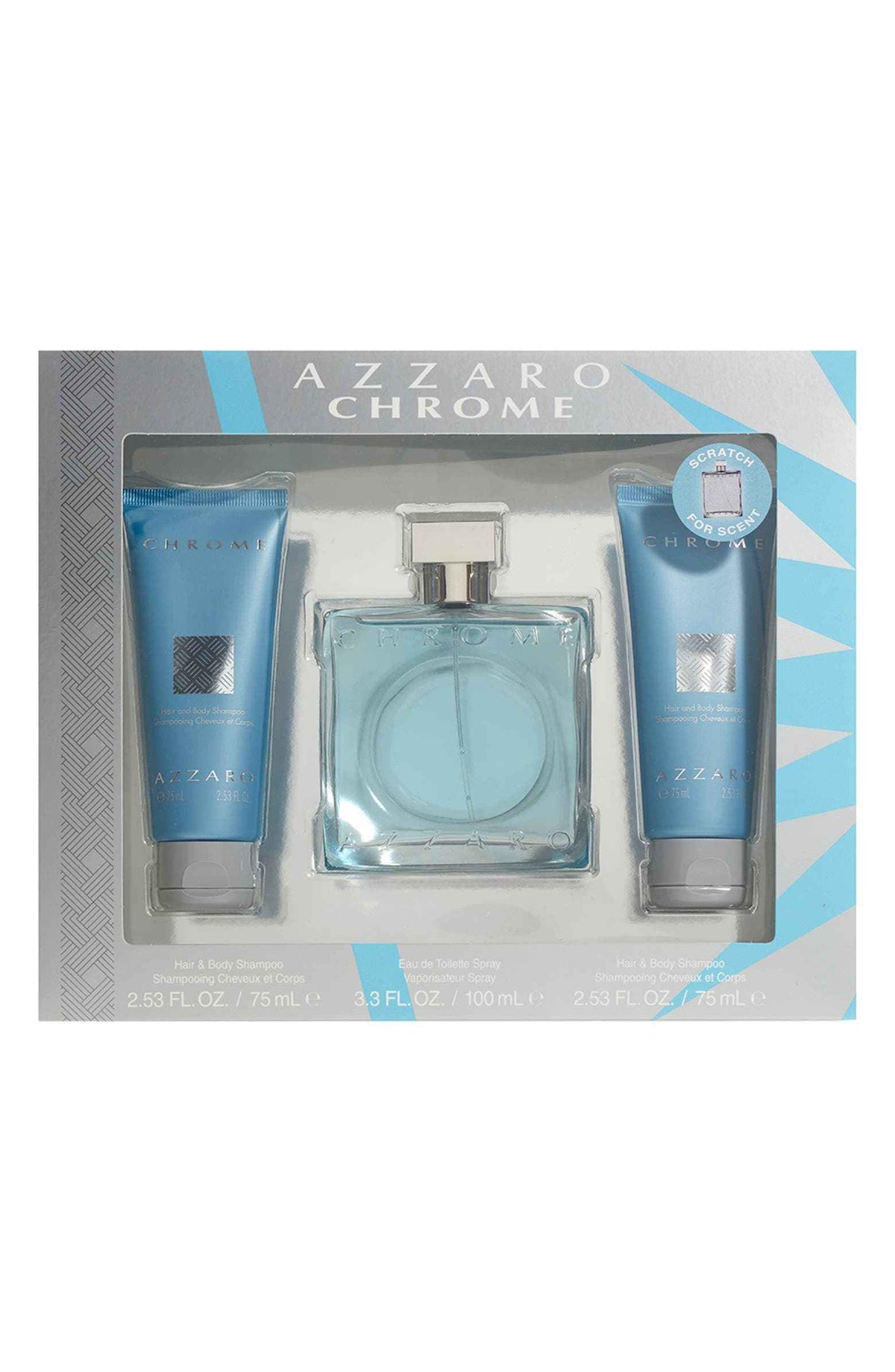 Azzaro Chrome Eau de Toilette Gift Set