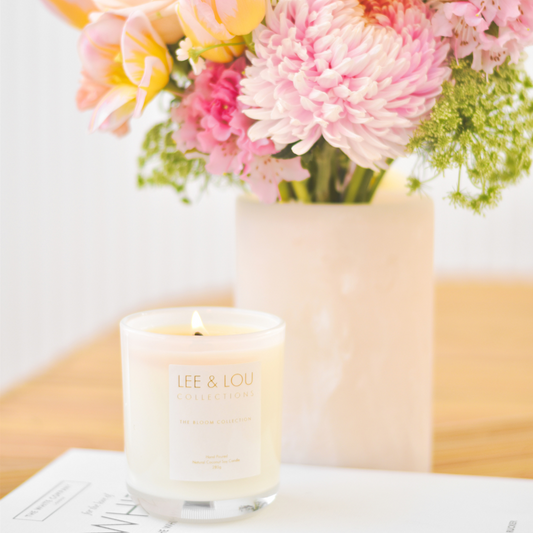 Lee & Lou Coconut & Lime Bloom Candle 285g additional supplier image 1